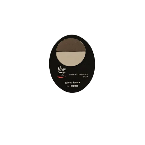 Luo luonnollisen kaunis silmämeikki Peggy Sage Duo -luomivärillä. Maanläheiset sable- ja écorce-sävyt tuovat katseeseen lämpöä ja pehmeää syvyyttä.