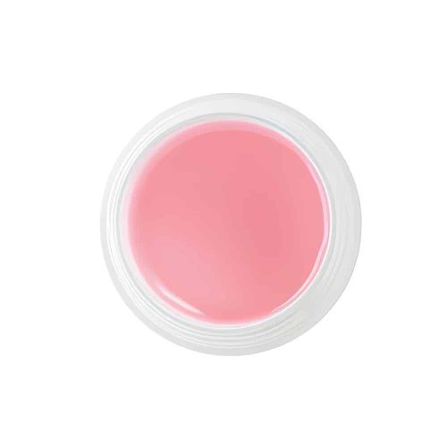 Luo kristallinkirkas mutta eloisa lopputulos Peggy Sage INTELLI GEL Pinkish Clear -rakennusgeelillä.
