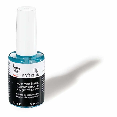 Peggy Sage Tip Soften + mullistaa rakennekynsien valmistelun. Pehmentää tipit