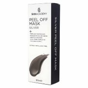 Hopeinen Peel Off -naamio puhdistaa ja kiinteyttää ihoa. Sisältää C-vitamiinia