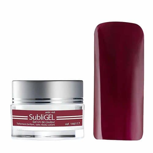 Peggy Sage Subligel - Antic Red. Upea kiilto ilman tahmeaa pintaa! Säästää aikaa – ei vaadi viimeistelygeeliä. Kestävään manikyyriin.