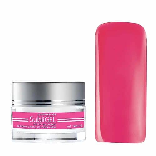 Peggy Sage Subligel - Psychedelic Pink. Upea kiilto ilman tahmeaa pintaa! Säästää aikaa – ei vaadi viimeistelygeeliä. Kestävä manikyyri.